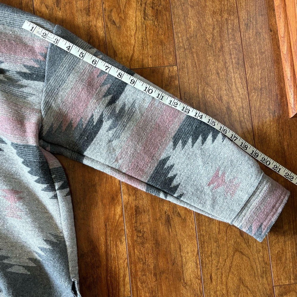 Aztec Patterned Jacket NWOT - Picture 5 of 7